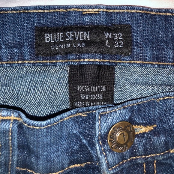 Blue Seven Jeans Ripped - Picture 2 of 6